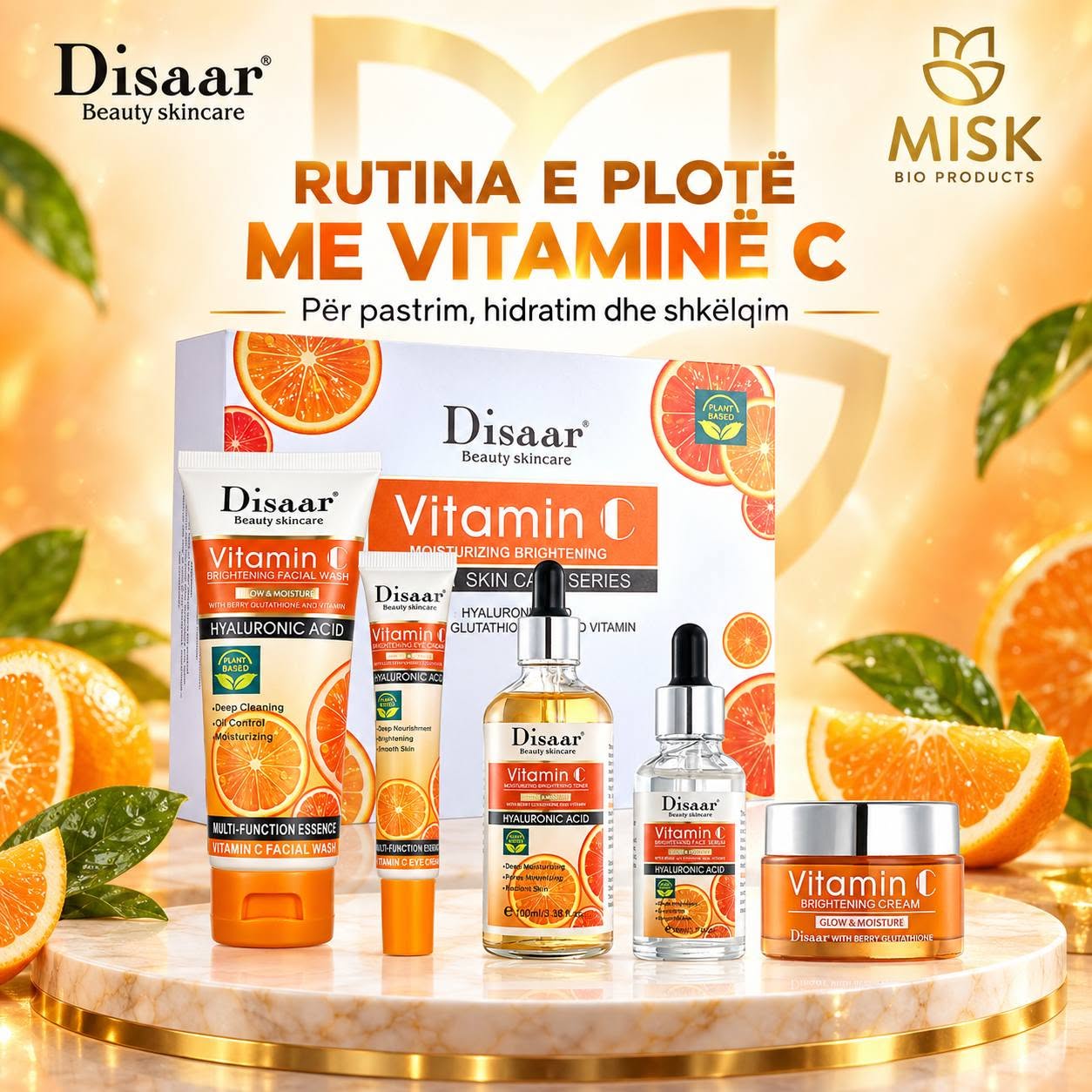 Rutina e Plotë me Vitaminë C Disaar