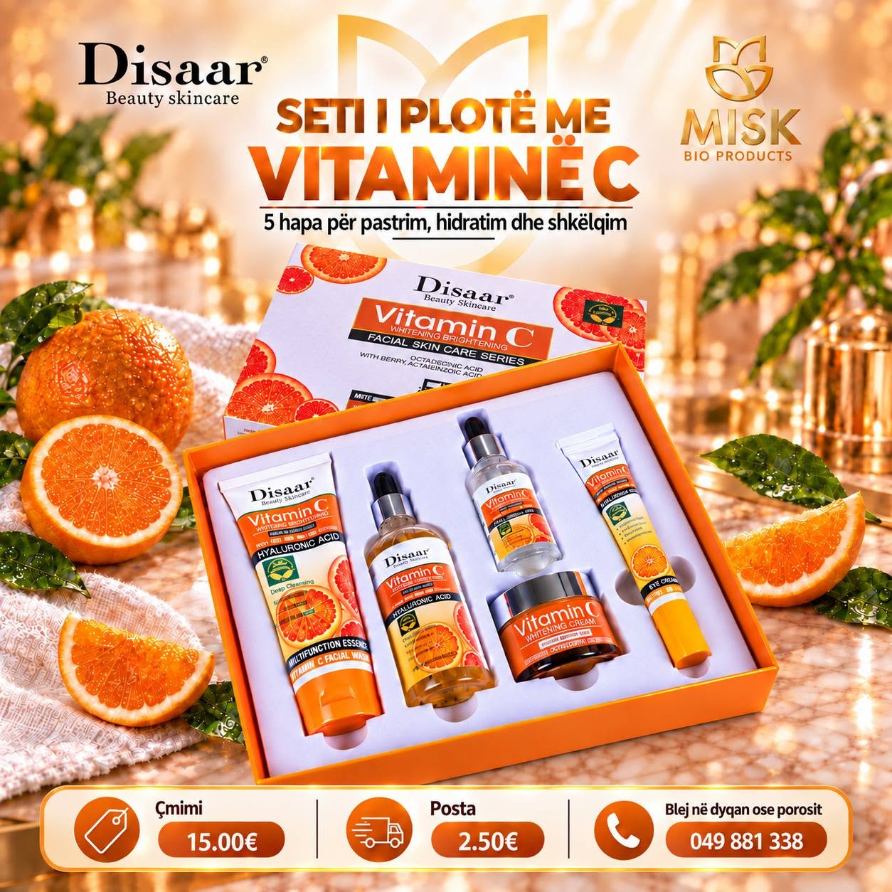 Seti i Plotë me Vitaminë C Disaar